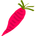 download Carrot clipart image with 315 hue color