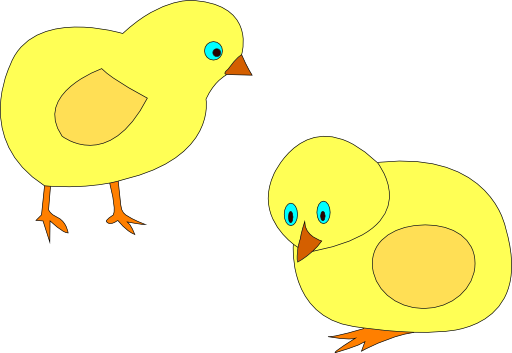 Chickens Figure Color