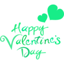 download Happy Valentine Smiley Emoticon clipart image with 180 hue color