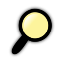 download Lupa clipart image with 180 hue color