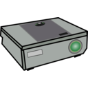 download Video Projector clipart image with 270 hue color
