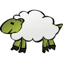 download Sheep clipart image with 45 hue color