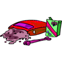 download Dog Food clipart image with 270 hue color