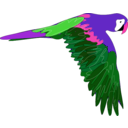 download Guacamaya clipart image with 270 hue color