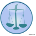 download Star Sign Scales clipart image with 180 hue color