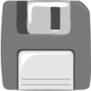 download Architetto Floppy Disk clipart image with 180 hue color