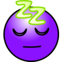 download Emoticons Sleeping Face clipart image with 225 hue color