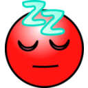 download Emoticons Sleeping Face clipart image with 315 hue color