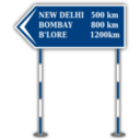 download Sign Board clipart image with 90 hue color
