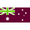 download Australia clipart image with 90 hue color