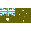 download Australia clipart image with 180 hue color