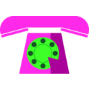 download Phone clipart image with 90 hue color