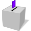 download Ballot Box clipart image with 270 hue color