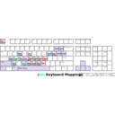 download Keyboard Mappings For Clvc clipart image with 135 hue color
