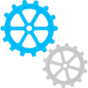 download Gears clipart image with 135 hue color