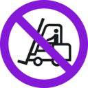 download No Elevator clipart image with 270 hue color