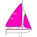 download Sailing Parts Of Boat Illustration clipart image with 135 hue color