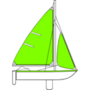 download Sailing Parts Of Boat Illustration clipart image with 270 hue color