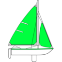 download Sailing Parts Of Boat Illustration clipart image with 315 hue color