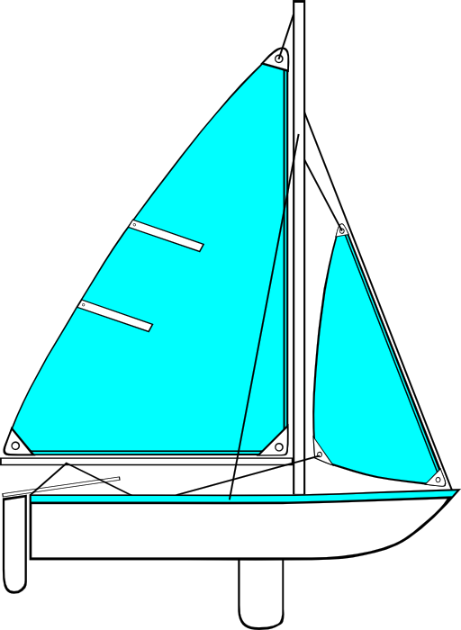 Sailing Parts Of Boat Illustration