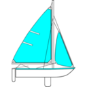 download Sailing Parts Of Boat Illustration clipart image with 0 hue color