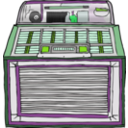 download Jukebox clipart image with 90 hue color