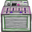 download Jukebox clipart image with 270 hue color