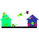 download Nuketown V3 clipart image with 90 hue color