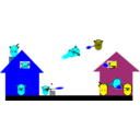 download Nuketown V3 clipart image with 180 hue color