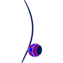 download Berimbau clipart image with 180 hue color