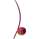 download Berimbau clipart image with 270 hue color