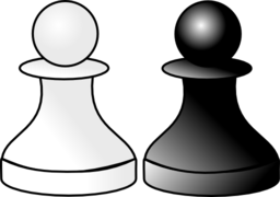 Black And White Pawns D R