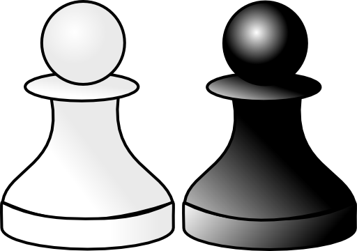 Black And White Pawns D R