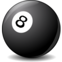 download 8 Ball clipart image with 45 hue color