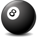 download 8 Ball clipart image with 135 hue color