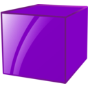 download Cube clipart image with 180 hue color