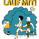 download Lauf Mit Bleib Fit Orientierungslauf clipart image with 45 hue color
