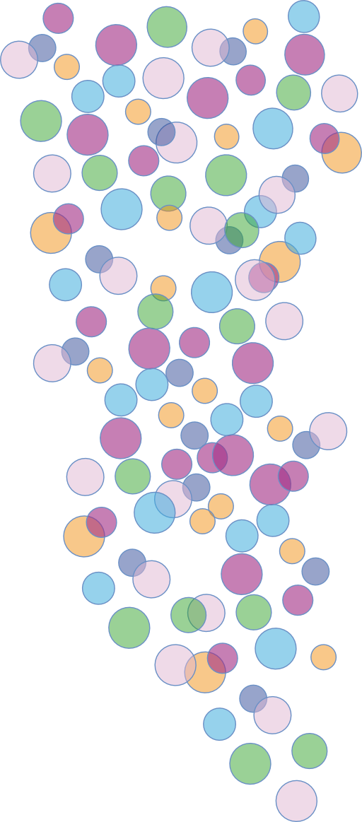 Colored Bubbles