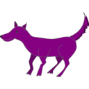 download Dog clipart image with 270 hue color
