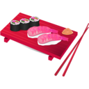 download Sushi clipart image with 315 hue color