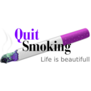 download Quit Smoking clipart image with 270 hue color