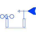 download Windmeasure clipart image with 225 hue color