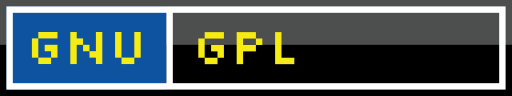 Gnu License Web Badge