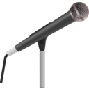 download Microphone clipart image with 315 hue color