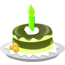 download Birthday Cake Ns clipart image with 45 hue color