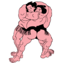 download Go Go Sumo Sumo 1859 clipart image with 315 hue color