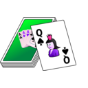 download Deck Of Cards clipart image with 270 hue color