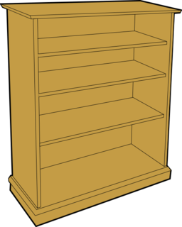 Wooden Bookcase