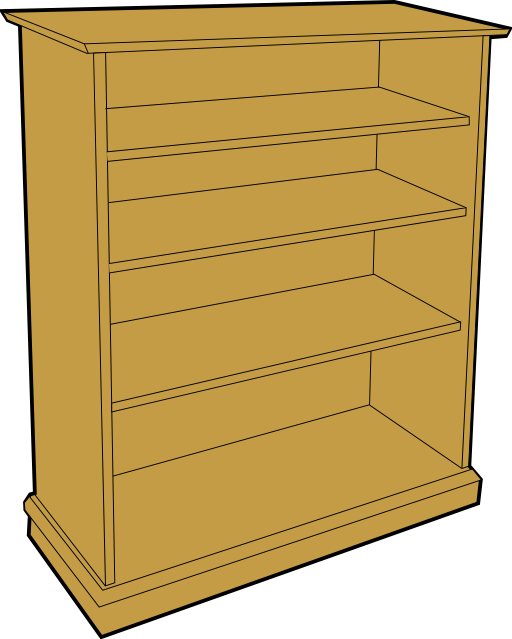 Wooden Bookcase