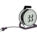 download Cable Drum clipart image with 90 hue color